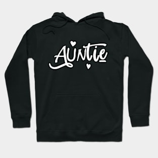 auntie  white Hoodie